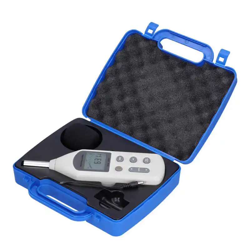 Noise Tester Real-Time Decibel Detection Accurate Volume Recording Lightweight Sound Level Meter Measure Device
