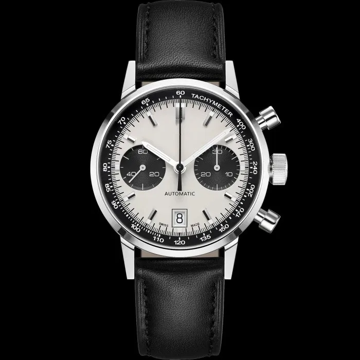 

H38416711 Swiss men's watch classic five pin quartz men Watches Panda Wristwatch TOP Brand Luxury fashion Business for man