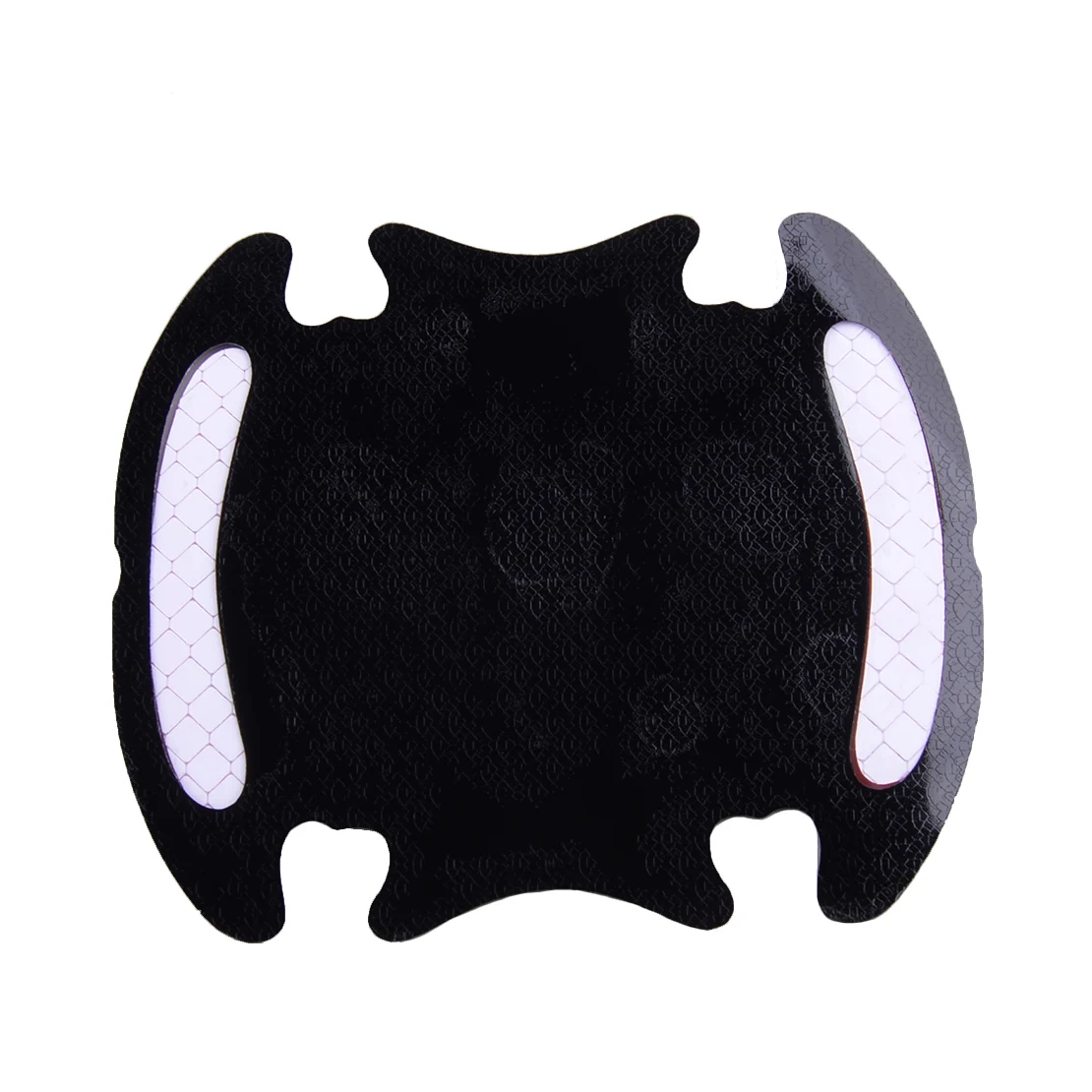 

Universal 4Pcs 3D Carbon Fiber Texture Anti Scratch Strips Car Door Handle Bowl Protective Film Reflective Sticker