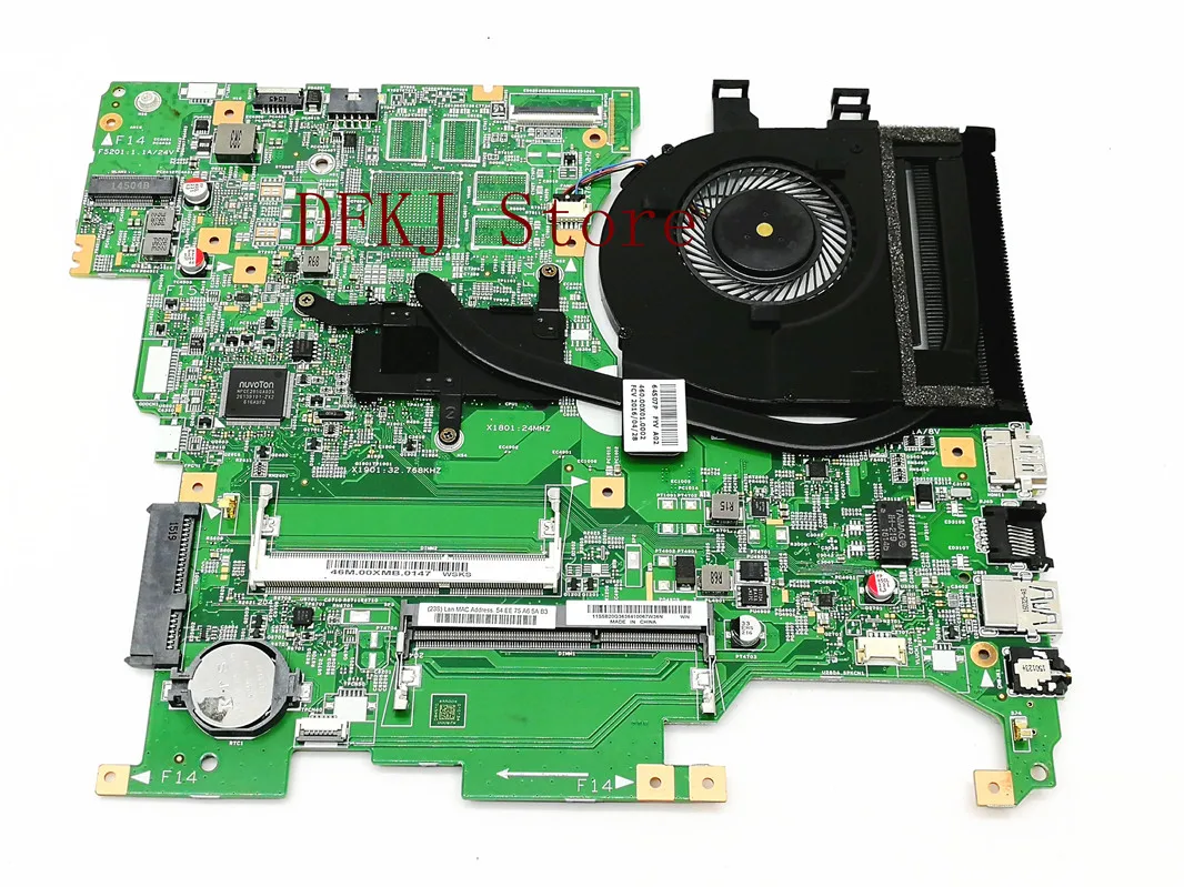 

FRU:5B20G36364 для Lenovo Flex2-14 материнская плата для ноутбука LF14M MB 13281-1 448.00X01.001 I3-4030 CPU DDR3L 100% полностью протестирована