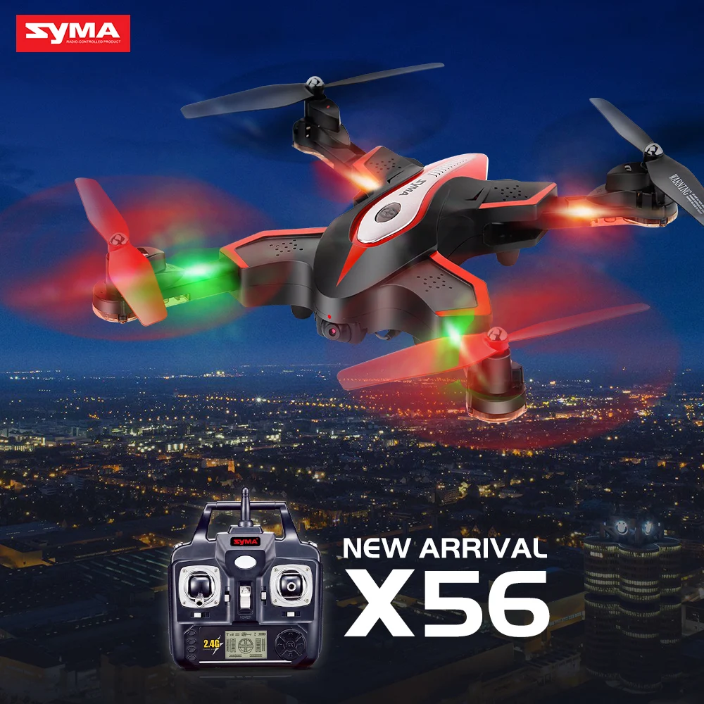 

Syma X56 складной Дрон Радиоуправляемый квадрокоптер 4CH 2,4G летательный аппарат Радиоуправляемый Дрон без камеры пульт дистанционного управле...