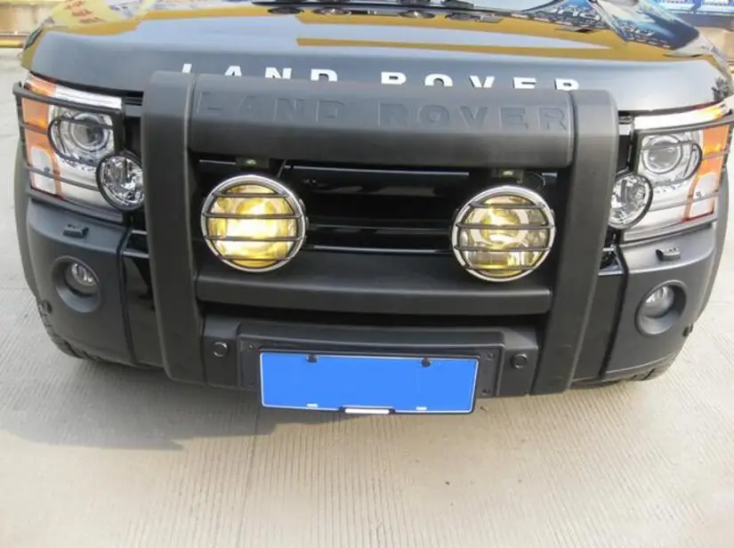 Автомобильная передняя фара ABS+ задняя фара Накладка для Land rover Дискавери 3 LR3 2004 2005 2006 2007 2008 2009