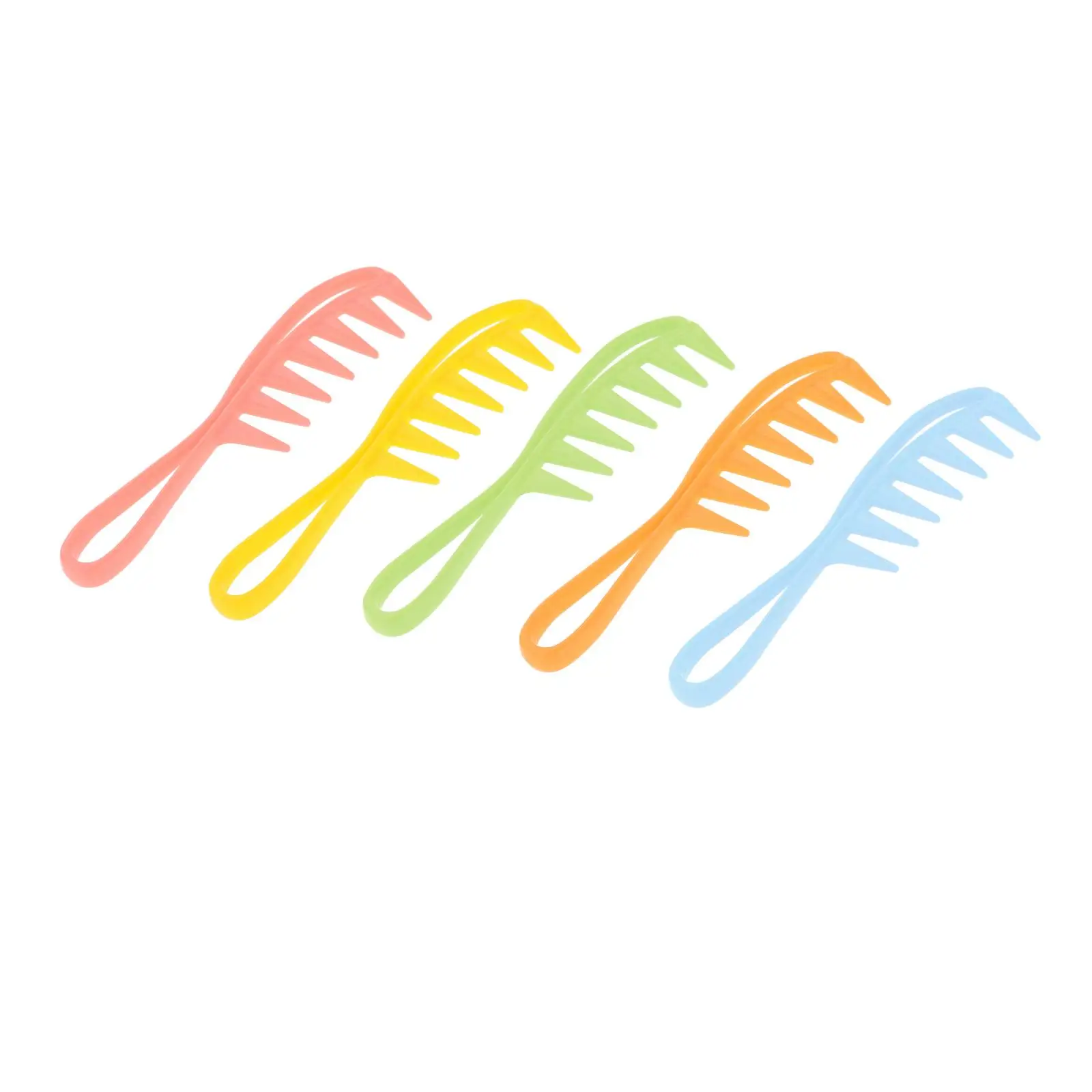 

Antistatic Wide Tooth Comb, Hair Care Barber Salon Styling Comb, Detangler Hair Comb with Handle for Women and Men Tool Durable