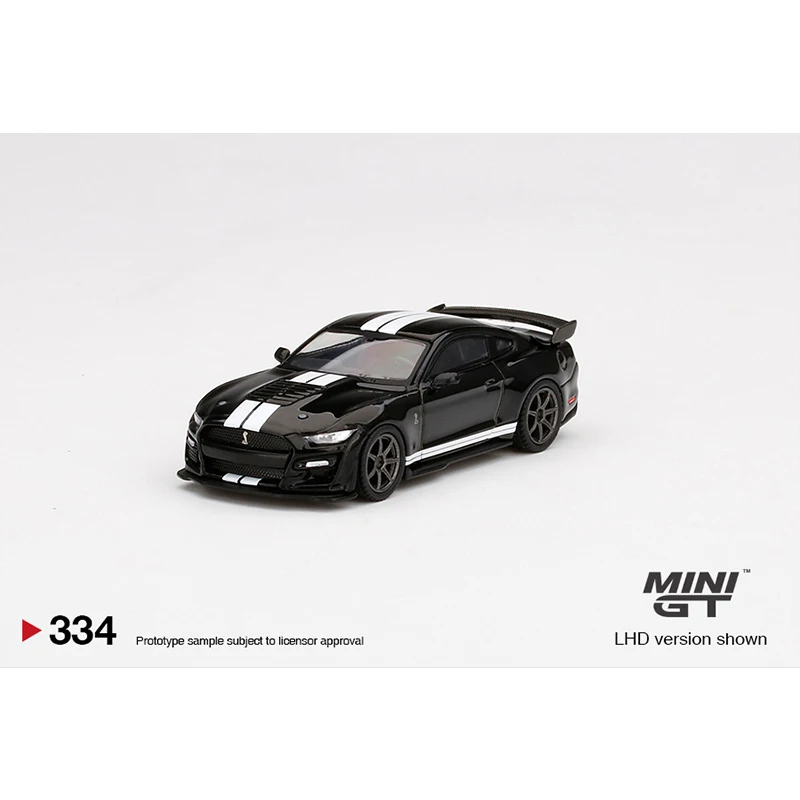 Предпродажа в марте 2022 года Мини GT 1/64 Ford Mustang Shelby GT500 тень литая модель автомобиля |