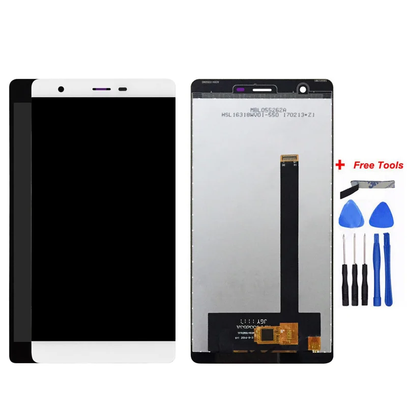 5 дюймов для Oukitel U13 ЖК дисплей и инструмент ремонта сенсорного экрана в сборе