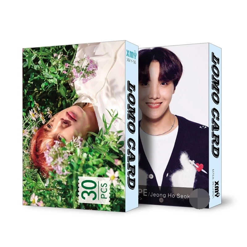 30 шт./компл. Мода Kpop bangtan boys Фотокарта JUNGKOOK в Цзиминь фотоальбом lomo карта Плакат kpop bangtan boys расходные материалы