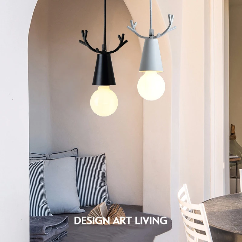 Скандинавские лампы Современная Простота детская комната креативная гостиная
