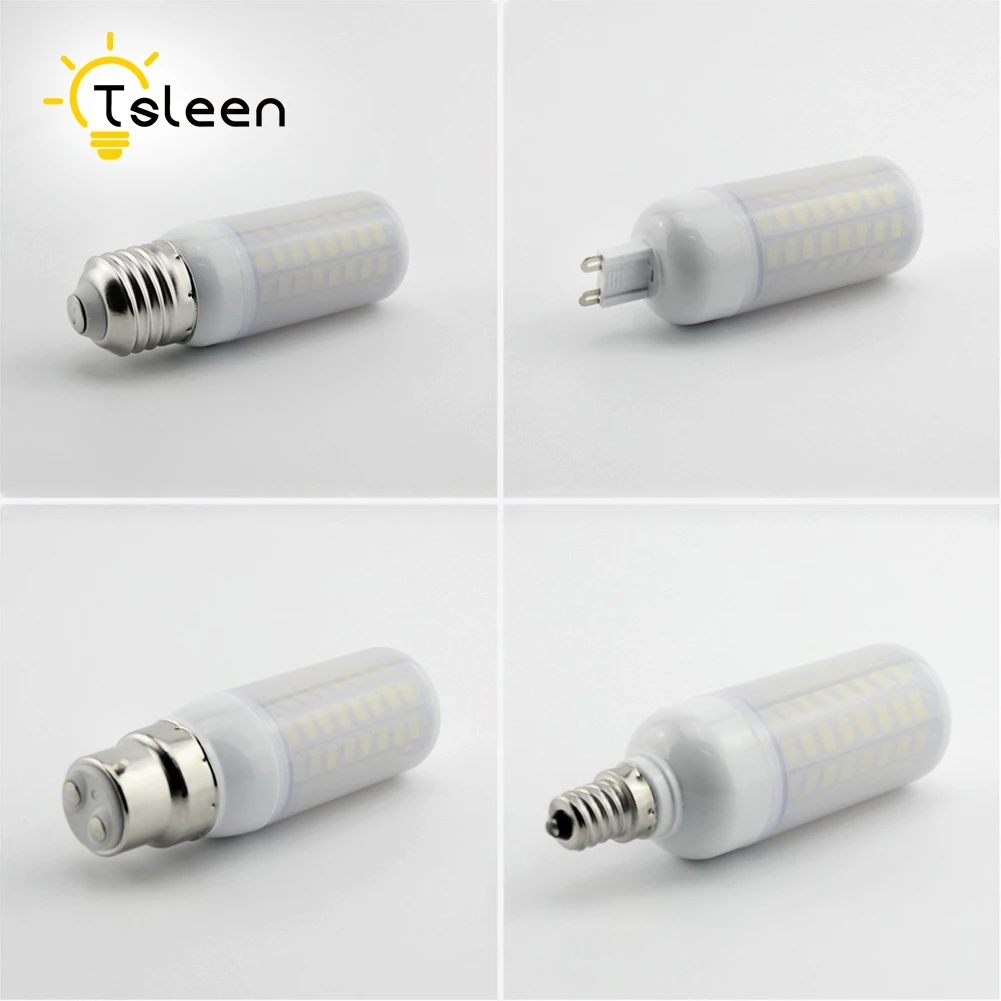 Ultra Bright 5730 SMD LED Corn Bulb Lamp Light E27 E14 B22 GU10 G9 Milky White 7W 9W 12W 15W 20W 25W Ampoule Bombillas for Home
Ultra Bright 5730 SMD LED Corn Bulb Lamp Light E27 E14 B22 GU10 G9 Milky White 7W 9W 12W 15W 20W 25W Ampoule Bombillas for Home