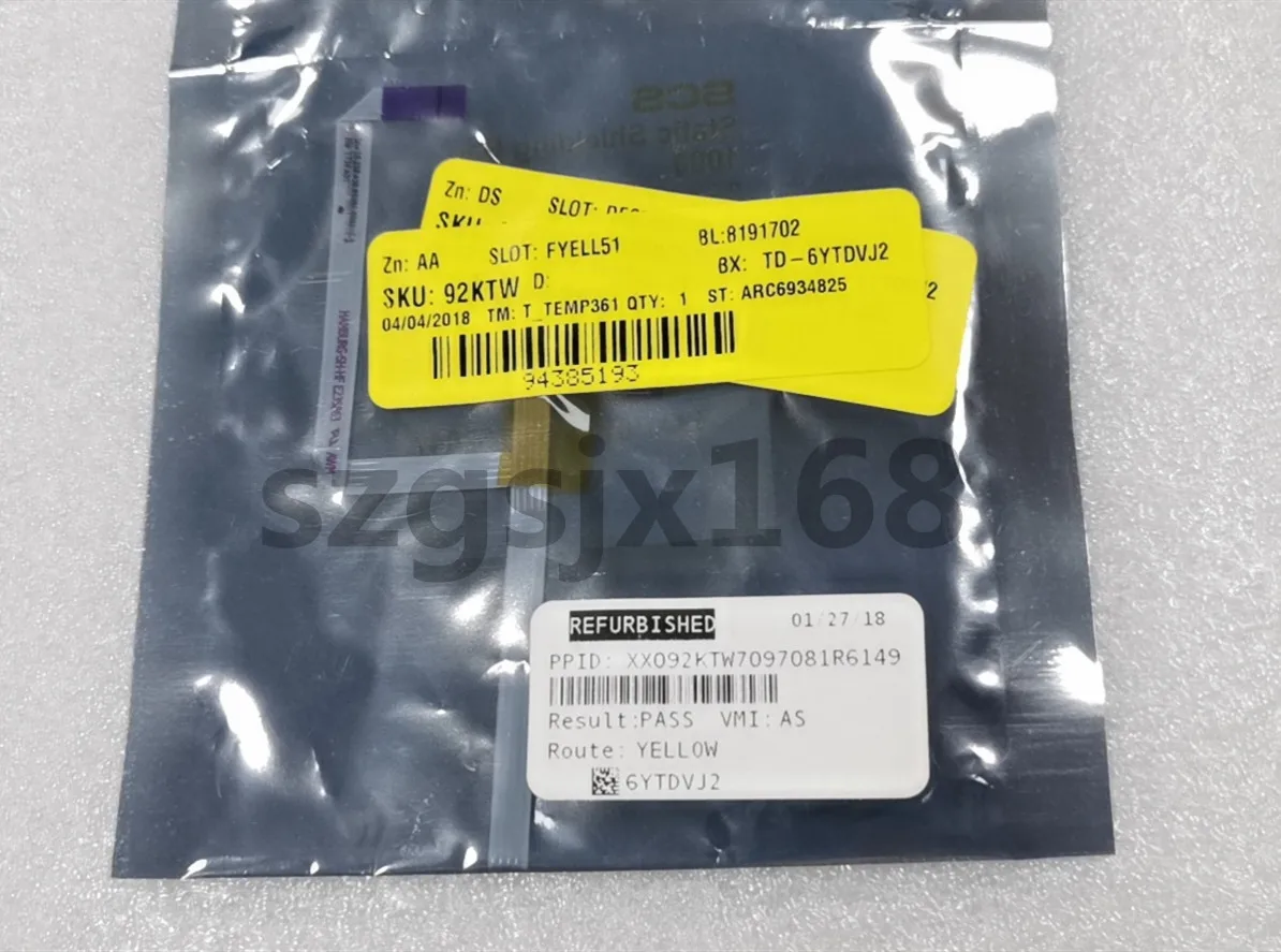 

New for dell inspiron 15 3552 portable power button board with 92ktw 092ktw cable