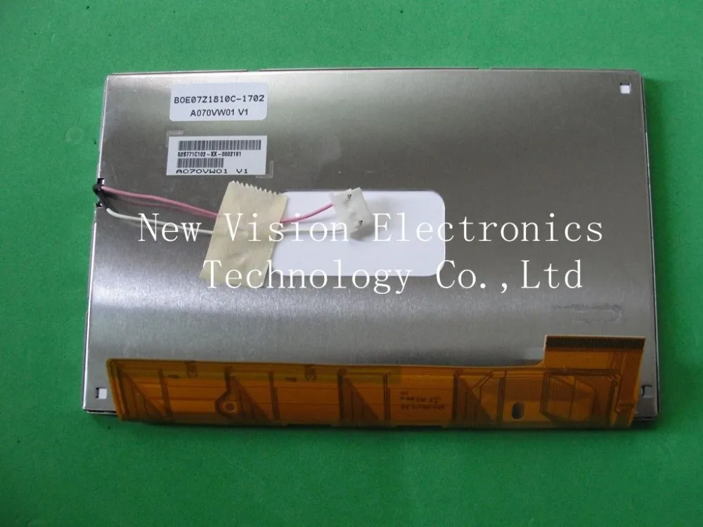 A070VW01 V1 A070VW01V1 оригинальная 7 0 дюймовая Автомобильная GPS-навигация ЖК-дисплей