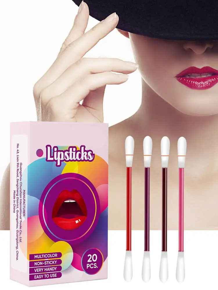 Хлопковая помада прочная водостойкая жидкая антипригарная портативный тинт для