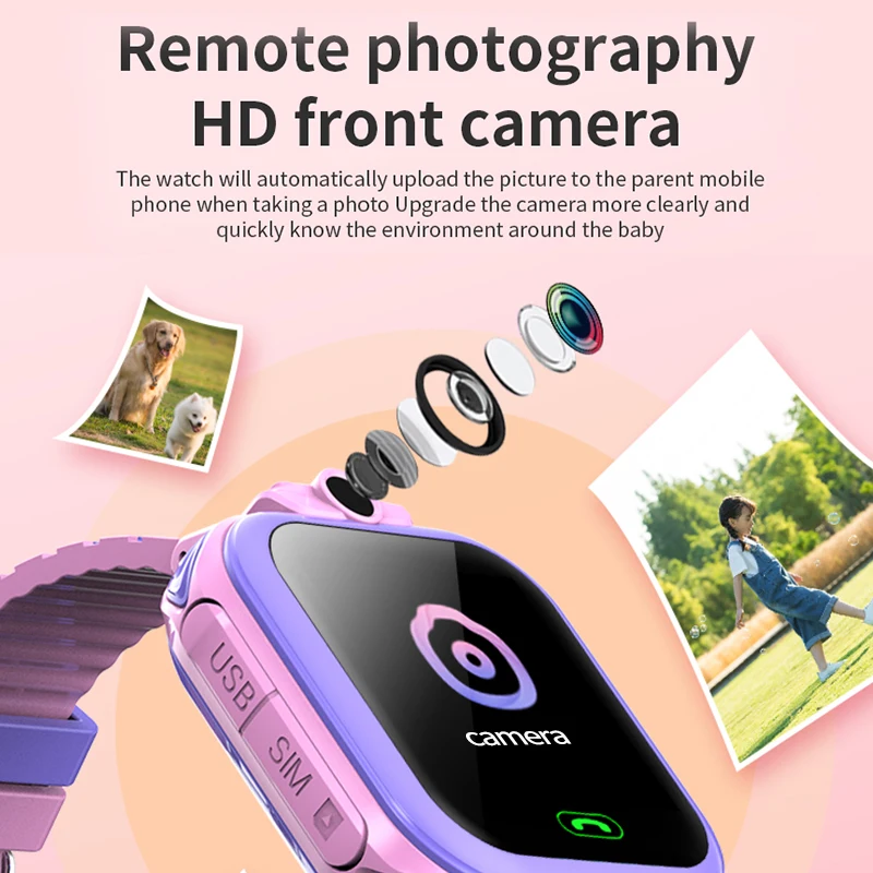 Умные часы для детей с защитой от потери умные детские sim картой детей|Смарт-часы|