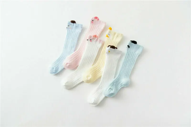 Милые гетры для новорожденных мальчиков и девочек носки малышей гольфы из хлопка