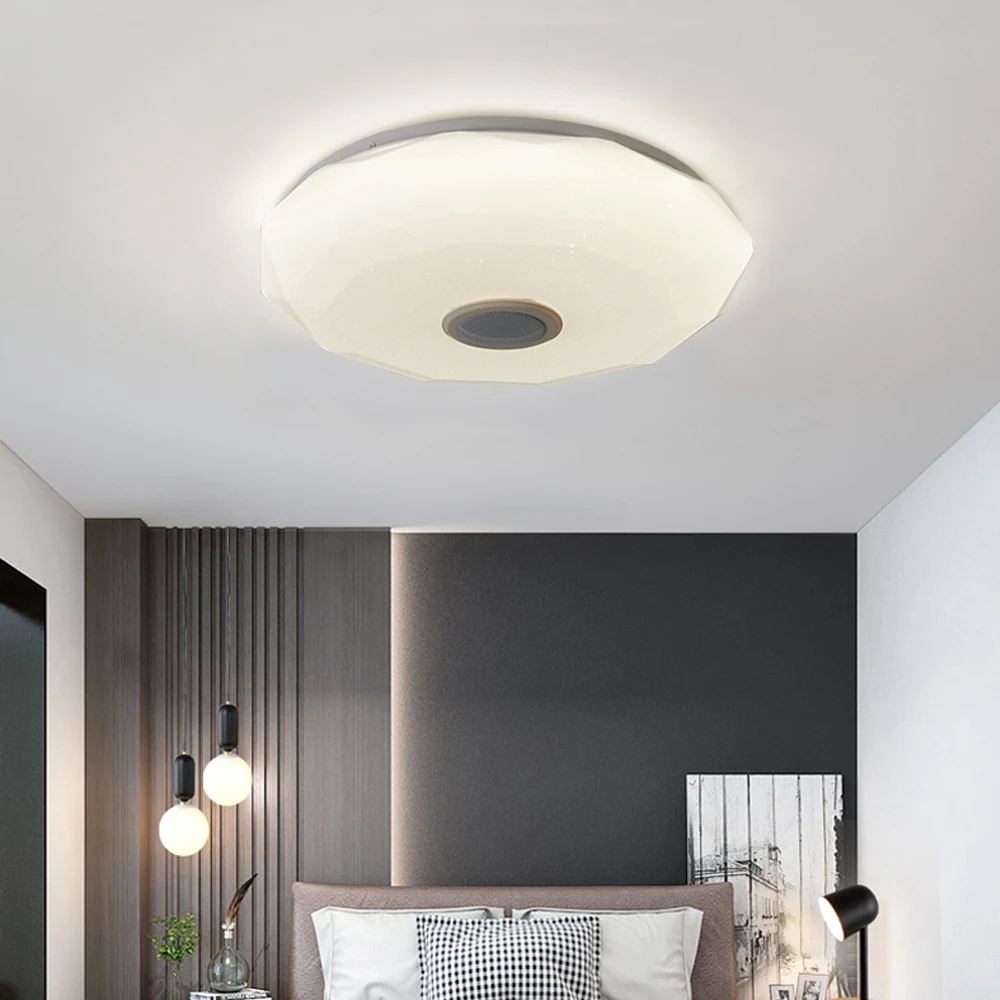 Светодиодный потолочный светильник RGB вечерние светильники для гостиной спальни