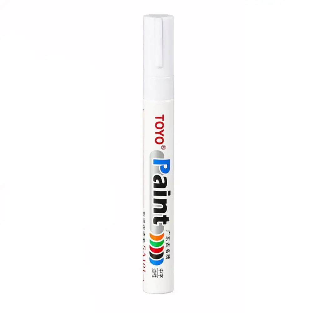 

Authentic Color marker waterproof permanent marker metal Paint Pen rubber Permanent Marker tire paint tread face I1V3