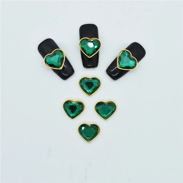 10PCs-926-5 10 шт./партия, 3D украшения для ногтей, аксессуары для ногтей, хрустальные бриллианты, стразы, блестящие 3d украшения - Цвет: 10PCs-926-5