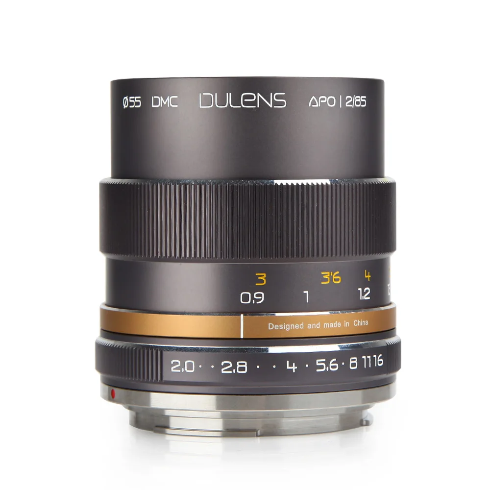 Дуобъектив APO 85 мм F2.0 апохроматический Полнокадровый объектив для Canon EF Nikon F