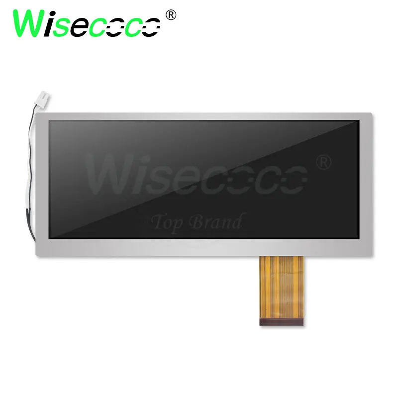 Wisecoco 8 дюймов 1280x480 антибликовый ips экран 500 высокая яркость для автомобильного