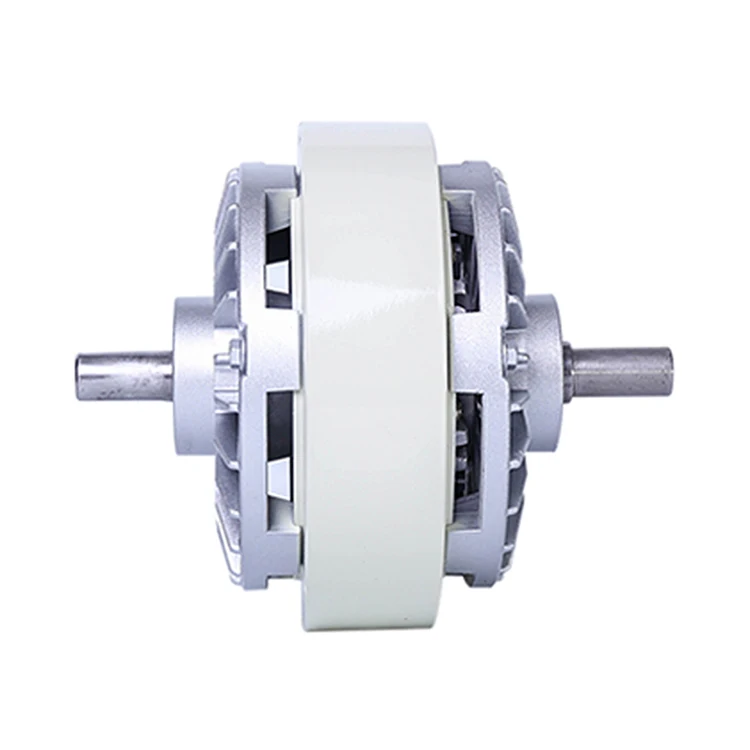 

Double-shaft magnetic powder clutch DC24v 0.6~40kg inflatable shaft rectifying tension control brake