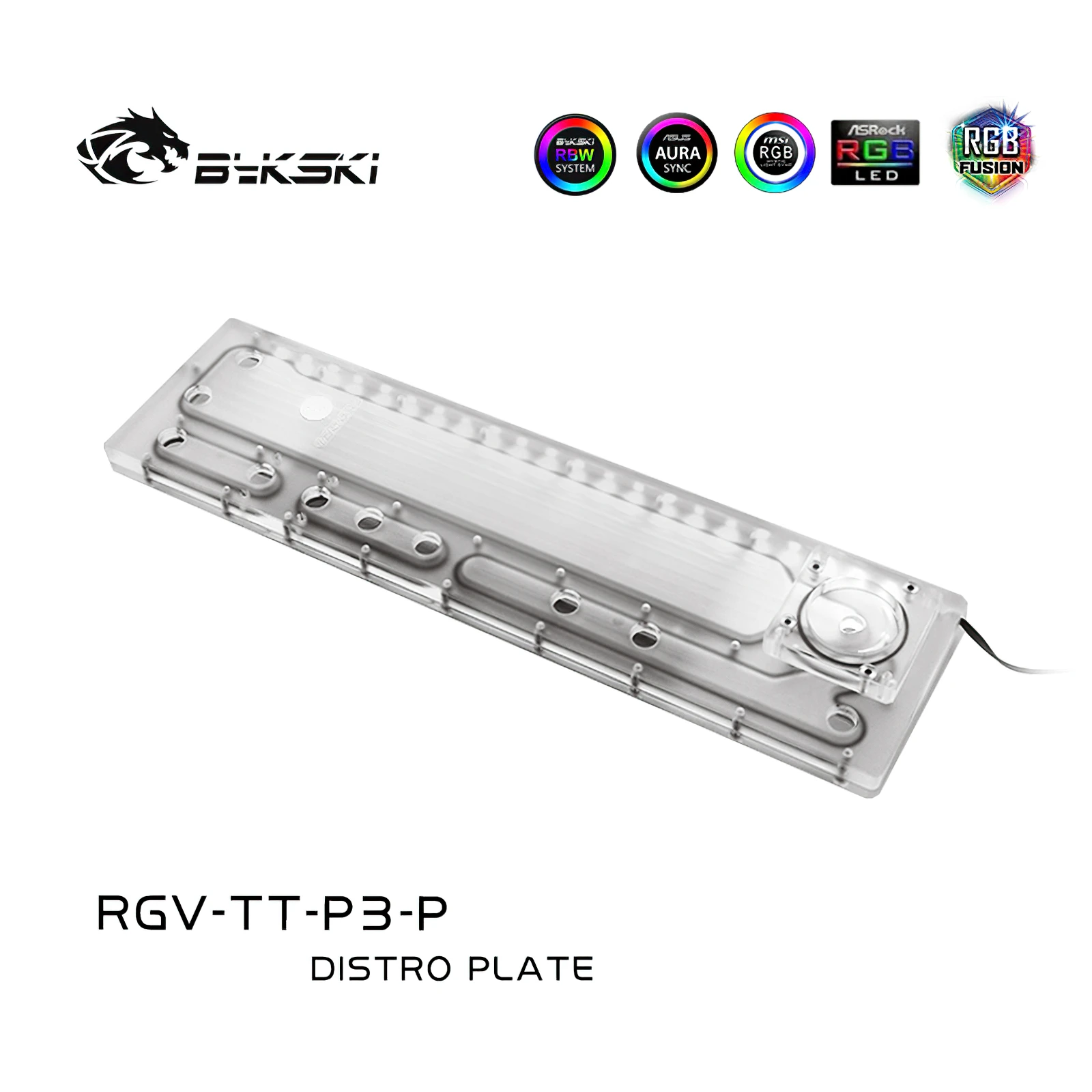 

Bykski водяное охлаждение RGB водохранилище для TT Core P3 шасси RGV-TT-P3-P