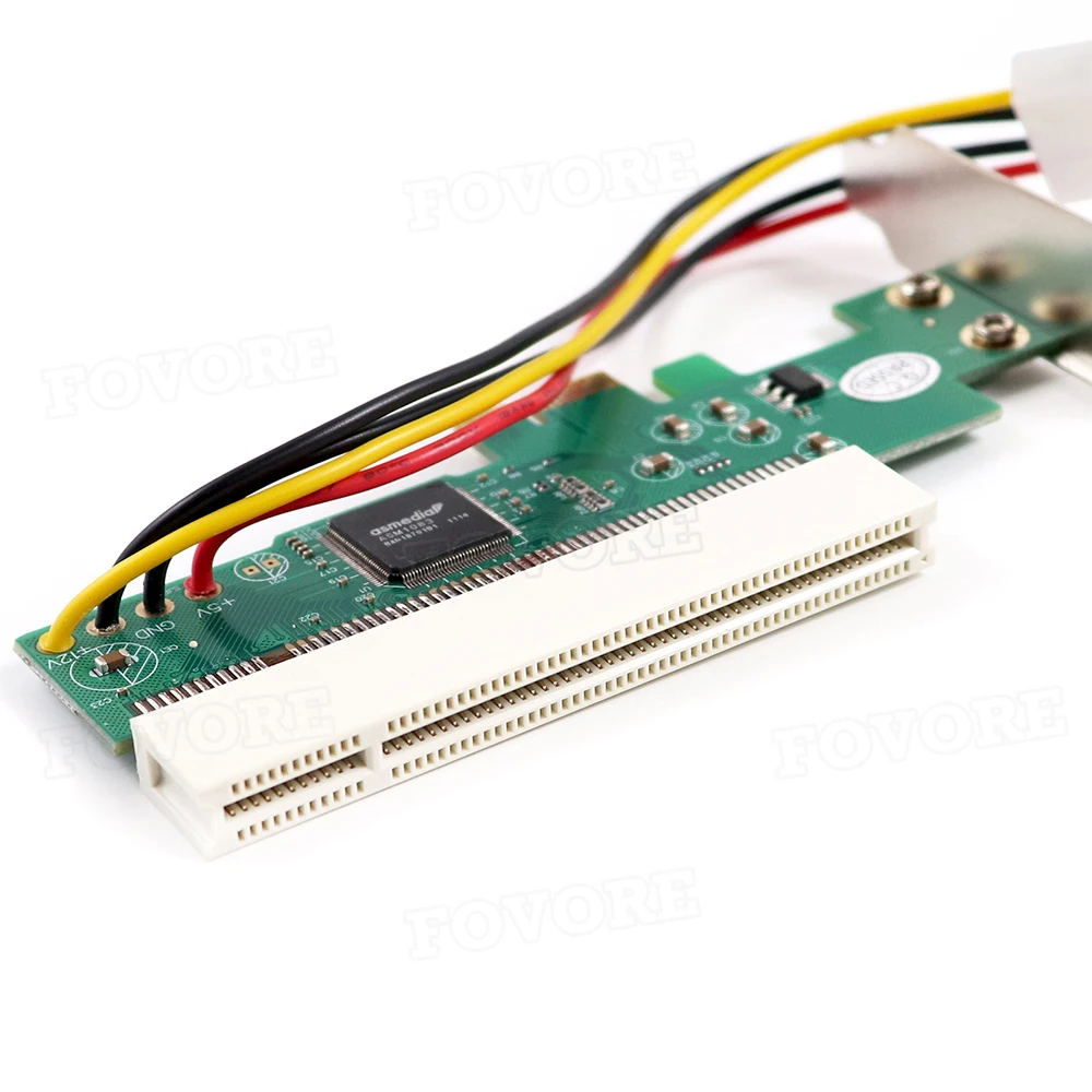 PCI-Express PCI-E To PCI Riser Bus Card High Efficiency Adapter Converter Expansion for Desktop Computers ASM1083 Chipset | Компьютеры и