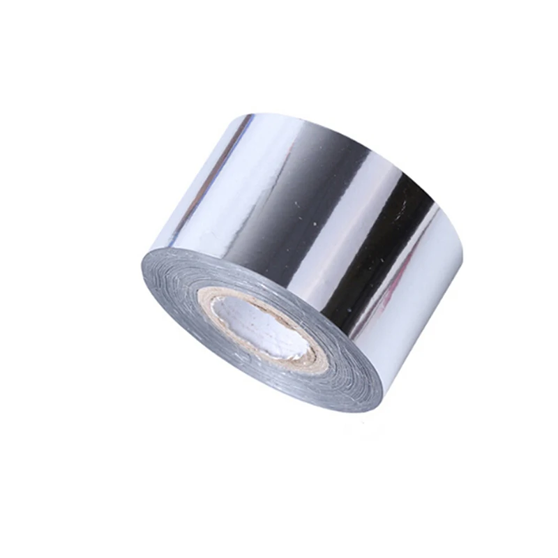 1 рулон золотистой серебристой фольги для ногтей Сверкающее небо блестящие