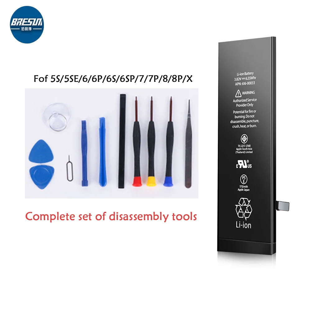 

100%Original 6S Battery Iphone7plus Suitable For 6SP Mobile Phone XSMAX Original XR Large Capacity 8P Apple X