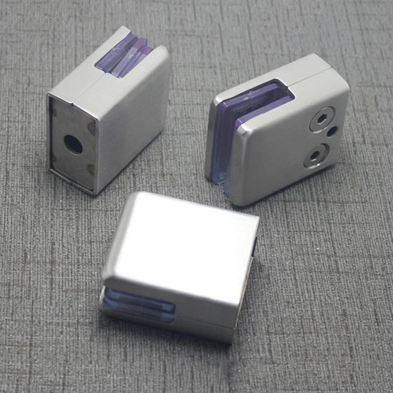 1 шт нержавеющая сталь средняя сэндвич-панель стеклянный зажим фиксированная