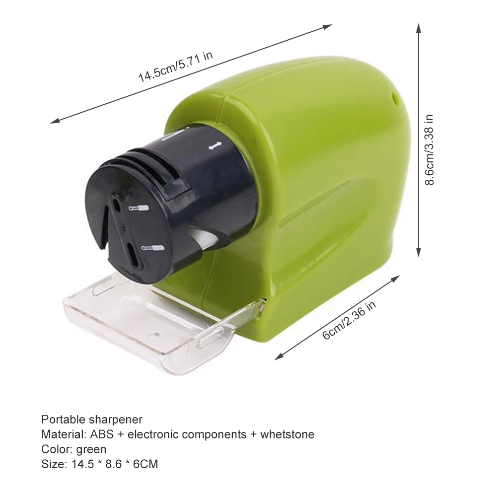 

Electric Quick Knife Sharpener Multifunctional Cordless Knife Sharpener Kitchen Tool Home Home Excluding Battery In Stock