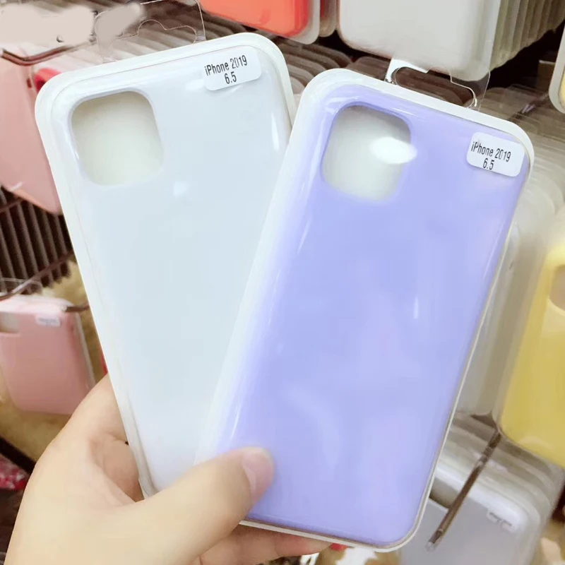 Бесплатная доставка Оригинальный жидкий силиконовый чехол для iPhone 11 Pro Max 2019 XS XR X 8