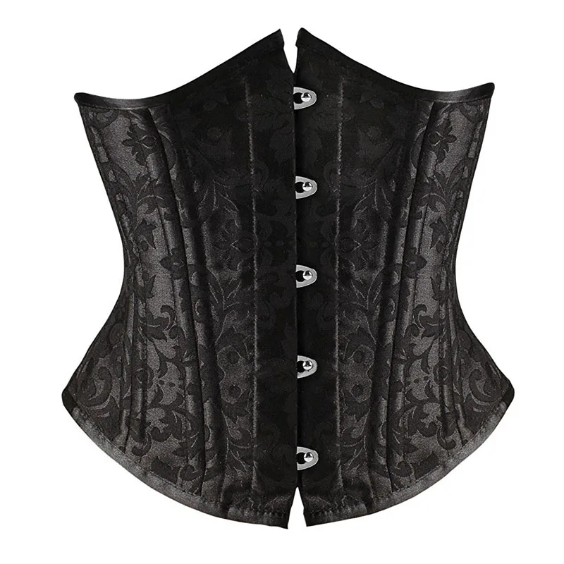 Женский корсет с двойными стальными косточками тяжелый тренировочный для талии