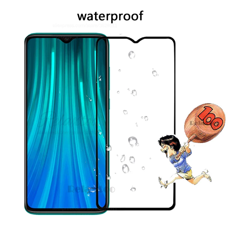 Защитное стекло для Xiaomi Redmi Note 8 t защита экрана закаленное 8a note8 pro защитная пленка