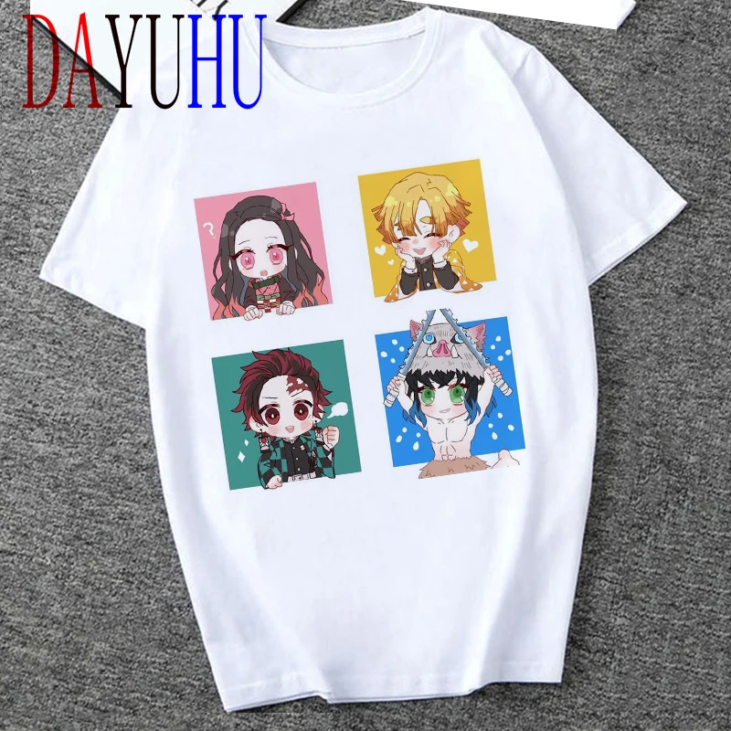 Футболка Демон-убийца футболки с графическими принтами для мужчин 2020 уличная