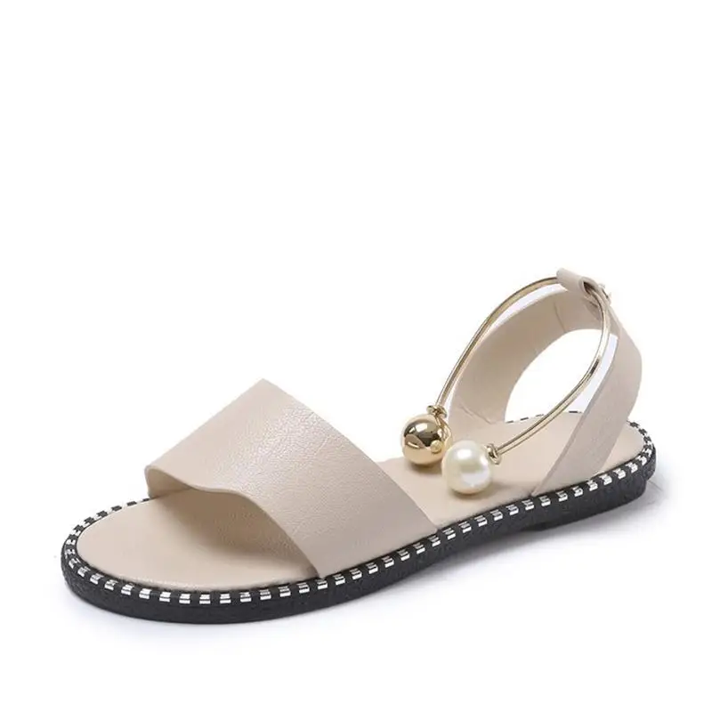 

Women Sandals Flip Flops New Summer Fashion Rome Slip-On Breathable Non-slip Shoes Woman Slides Solid Casual Female