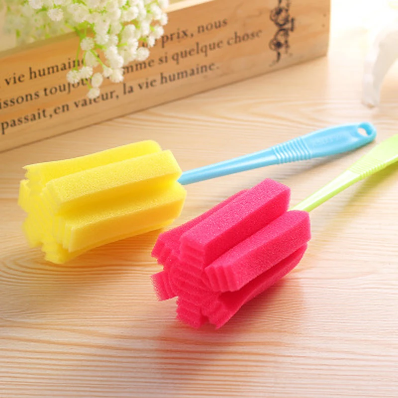 1 шт. Съемная Бутылка Для Воды термос чистящие инструменты губка для бокалов