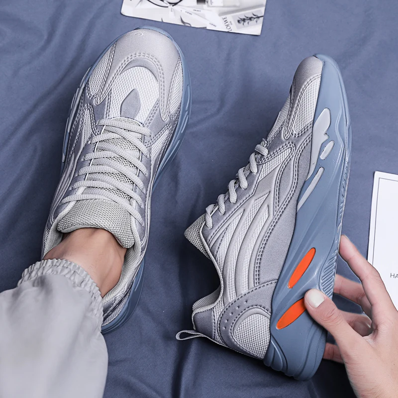 

2021 New Sneakers Men Fashion Shoes Sneakers Mens Casual Shoes Sneakers for Men Breathable Luxury Hip Hop Shoes Men Size 46