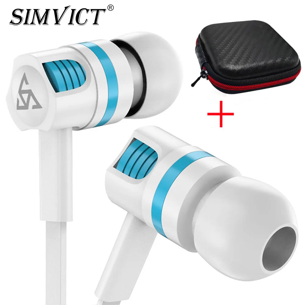 SIMVICT T22 стерео гарнитура Высокое качество звука наушники для бега проводные Iphone