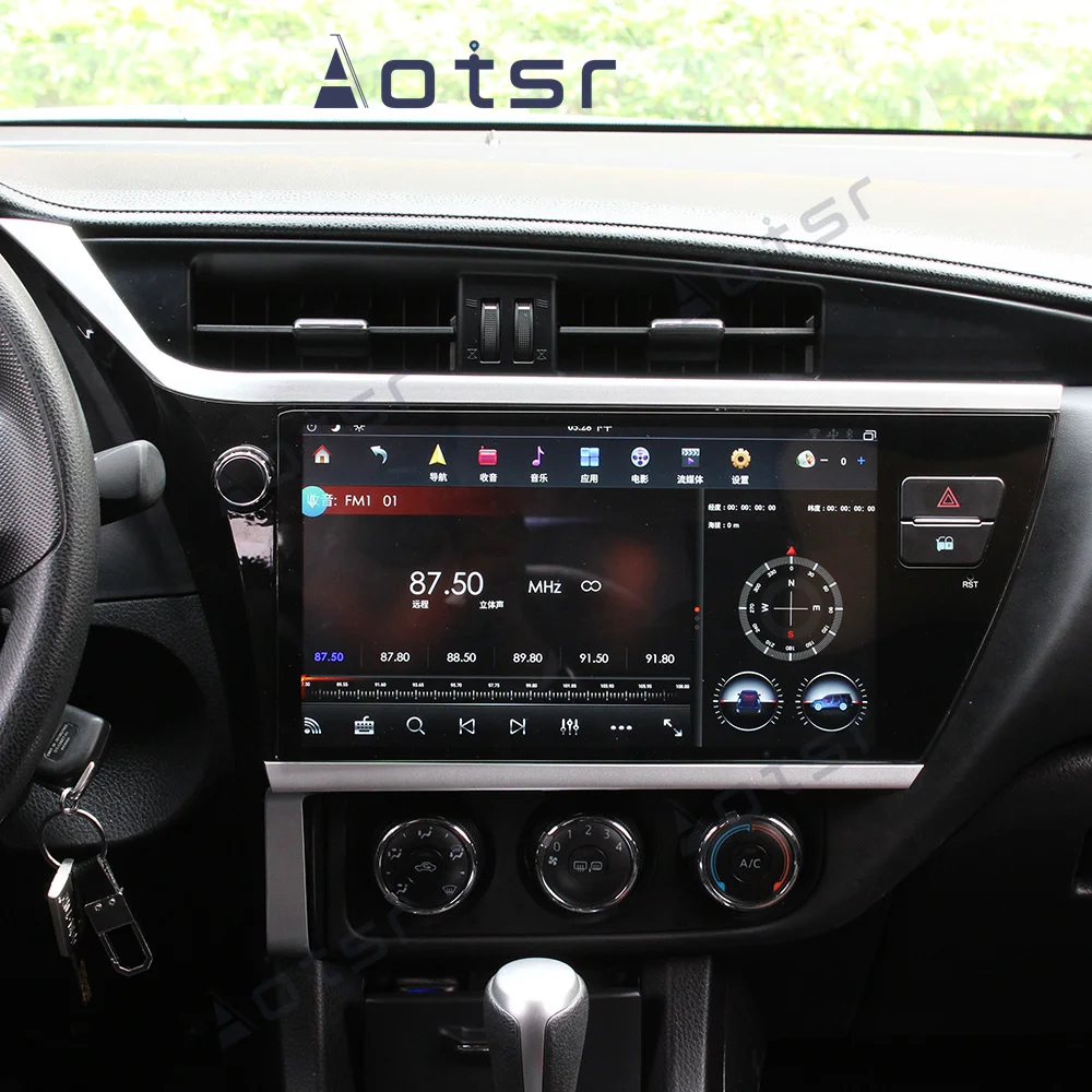 

Для Toyota Corolla 2017 2018 2019 Android автомобильный видеоплеер Радио GPS навигация автостерео мультимедиа IPS HD большой экран DSP