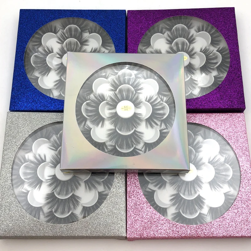 100 шт./упаковка коробки для накладных ресниц с логотипом|Накладные ресницы| |