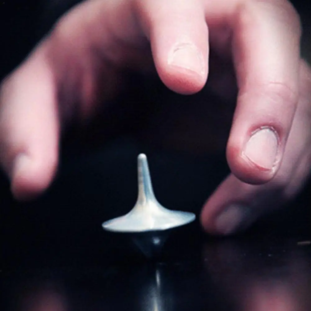 Металлический вращающийся Топ игрушки для детей и взрослых антистрессовый