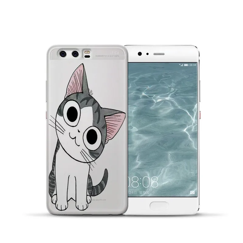 2190 Мультяшная кошка собака для Huawei Mate 9 10 20 P8 P9 P10 P20 P30 P Smart Lite Plus Pro чехол для телефона Etui funda animal capa - Цвет: 2190