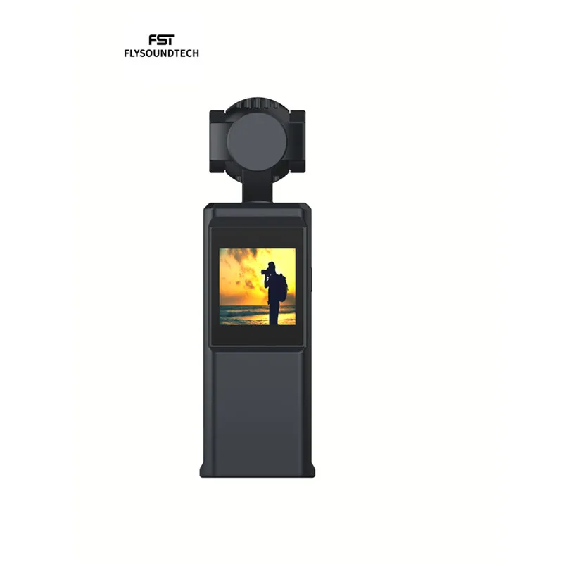 

Новинка 2020, карманная видеокамера OEM, 3-осевой стабилизатор 4K HD Gimbal Stabilizer