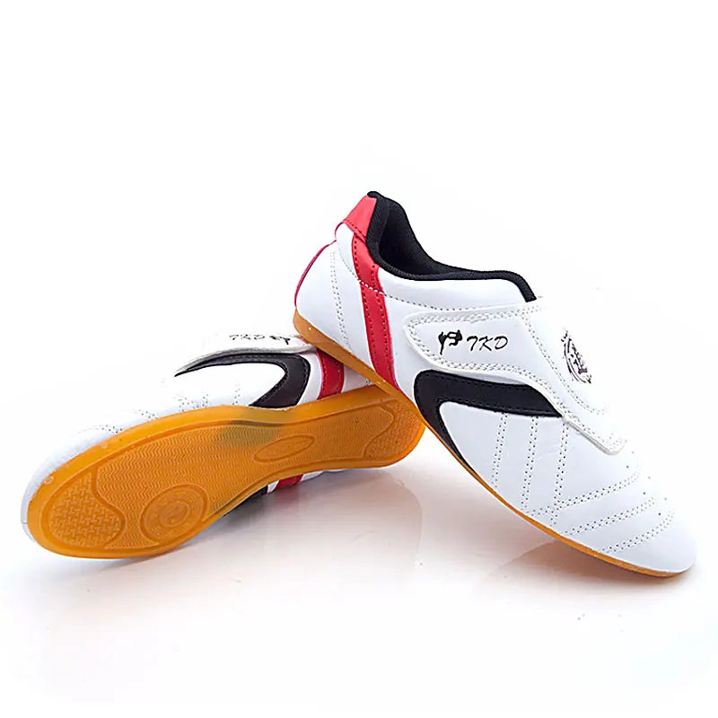 Мужская и женская обувь для тхэквондо белая дышащая кунг фу каратэ боевое