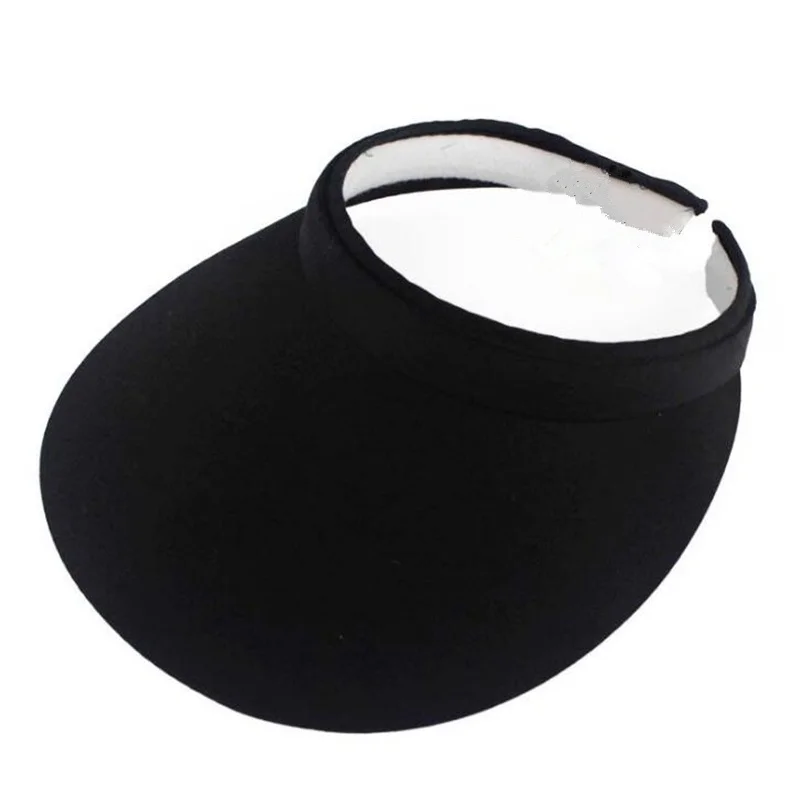 

New Plain Men Women Wide Brim Summer Outdoor Sport Sun Visor Cap Hat for Golf Hiking Tennis Sun Caps
