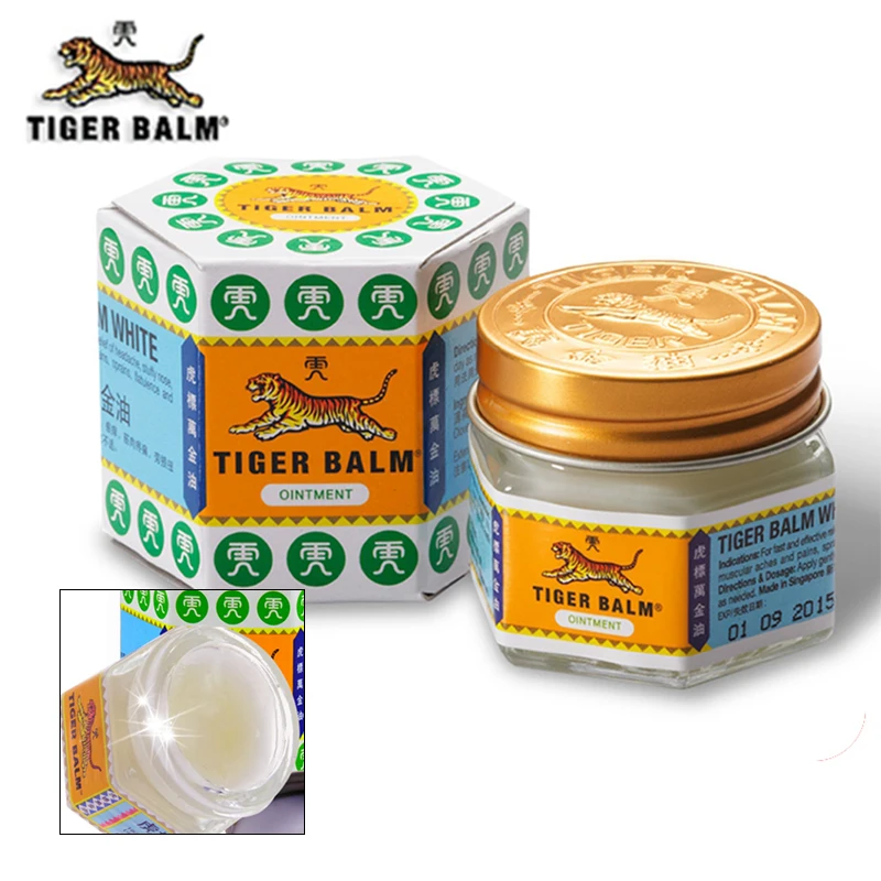 3 шт. оригинальный тигровый бальзам белый массаж паста боль в мышцах рельефная