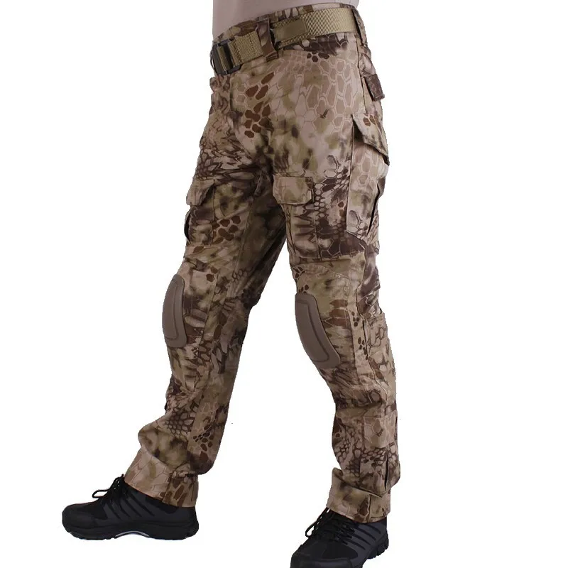 Kryptek Highlander камуфляж G2 армейский базовый комплект брюки тактическая, боевая, милитари брюки для мужчин Battlefield снайперская страйкбольная Охота Брюки