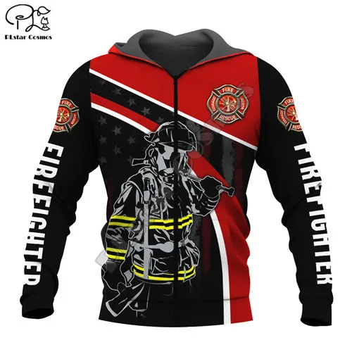 

PLstar Cosmos Firemen Firefighter Suit Super Hero NewFashion Casual Unisex 3DPrint Zipper/Hoodies/Sweatshirt/Jacket/Men/Women T3
