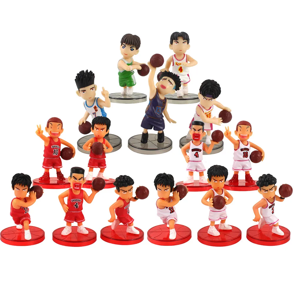 13 см 5 шт./лот 3 стиля SLAM DUNK милая фигурка модель игрушка рукава каэд ханамичи