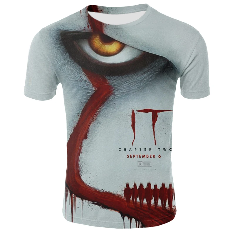 Универсальная мужская футболка с 3D принтом повседневная круглым вырезом