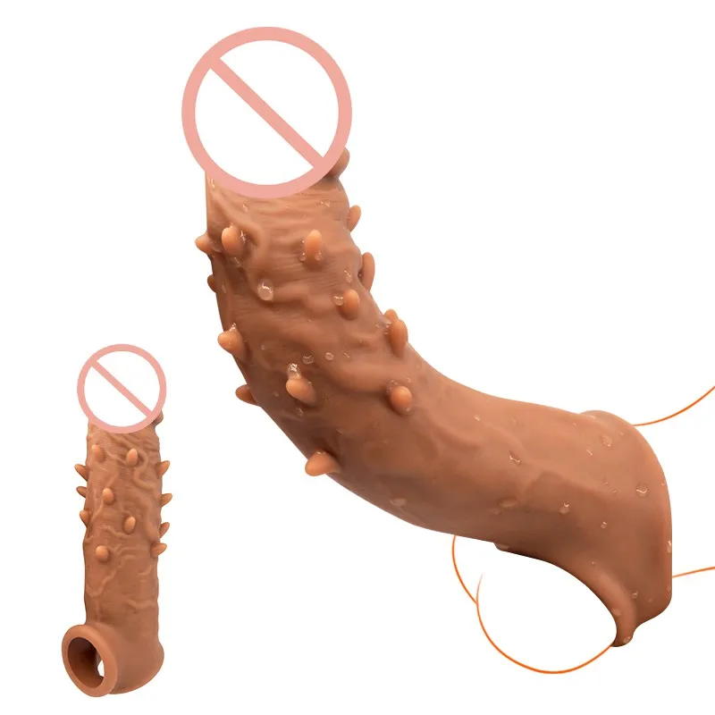 Толстые кондомы для мужчин мужские интимные товары увеличения члена Т образные